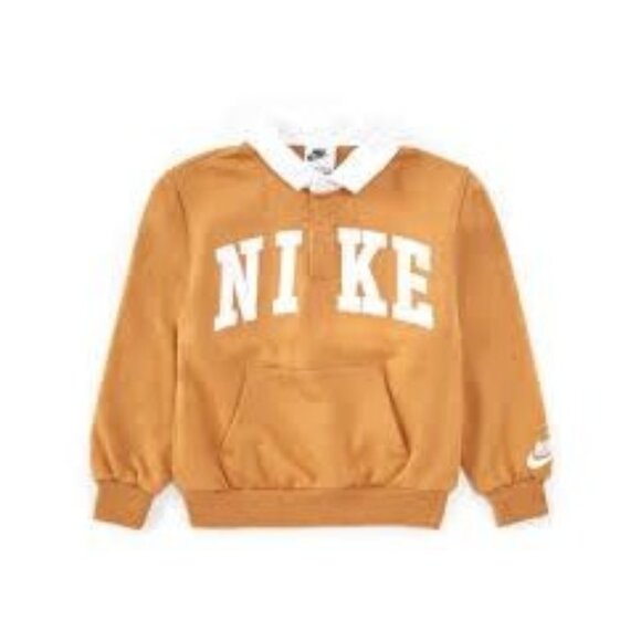 Nike Other - Nike Little Boys Long Sleeve Kangaroo-Pocket Polo Shirt, Size 5/6
